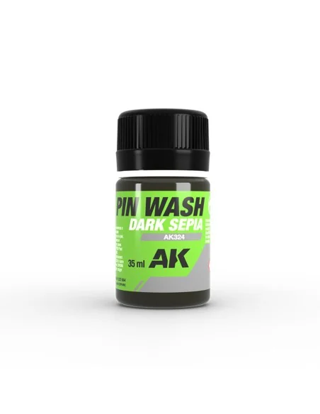 [NO_DESC] Dark Sepia PIN WASH - AK Interactive AK324