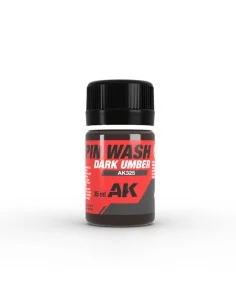 [NO_DESC] Dark Umber PIN WASH - AK Interactive AK325