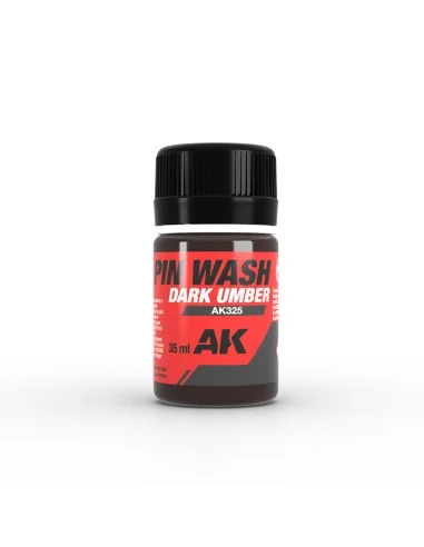 Dark Umber PIN WASH - AK Interactive AK325
