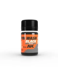 Black PIN WASH - AK Interactive AK326