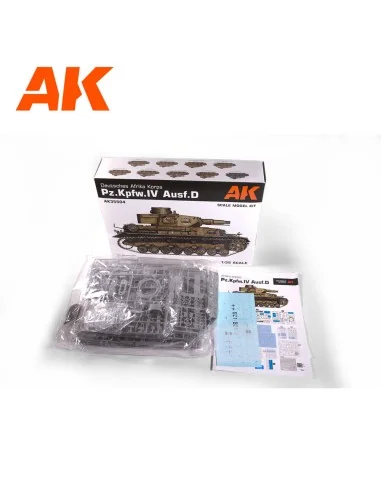 PZ.KPFW.IV AUSF.D AFRIKA KORPS+DAK PANZERFAHRER, 1/35 - AK Interact...