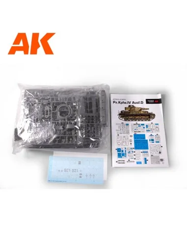 [NO_DESC] PZ.KPFW.IV AUSF.D AFRIKA KORPS+DAK PANZERFAHRER, 1/35 - A...