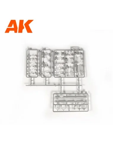 PZ.KPFW.IV AUSF.D AFRIKA KORPS+DAK PANZERFAHRER, 1/35 - AK Interact...