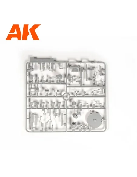 PZ.KPFW.IV AUSF.D AFRIKA KORPS+DAK PANZERFAHRER, 1/35 - AK Interact...