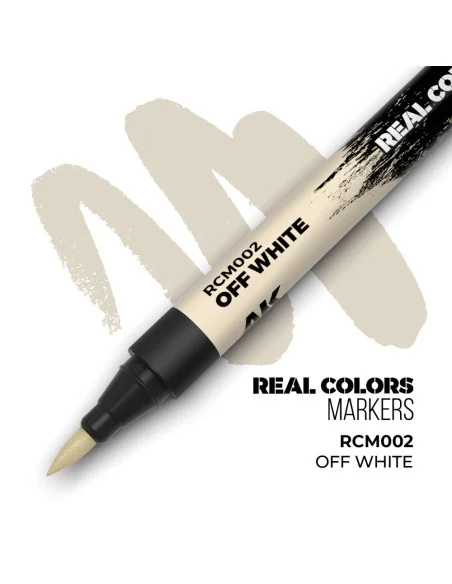 Real Colors Markers: OFF WHITE - AK Interactive RCM002