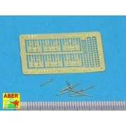 3, 7cm barrels for Flak 42, 1/350 - Aber Models RE-350 L56 3, 7cm barrels for Flak 42, 1/350 - Aber Models RE-350 L56