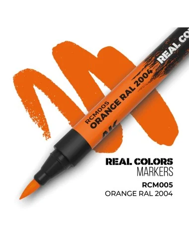 Real Colors Markers: ORANGE RAL2004 - AK Interactive RCM005