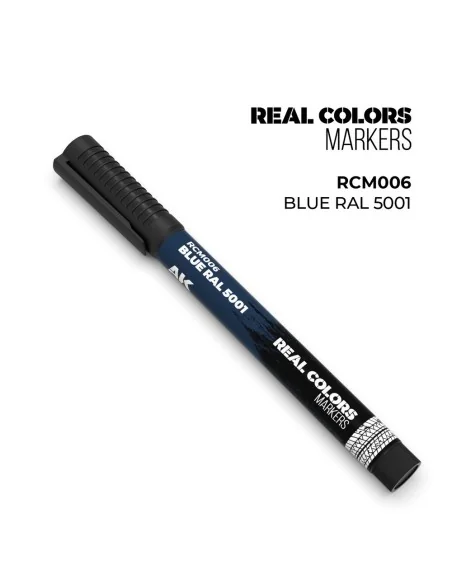 Real Colors Markers: BLUE RAL5001 - AK Interactive RCM006