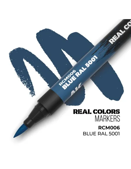 Real Colors Markers: BLUE RAL5001 - AK Interactive RCM006