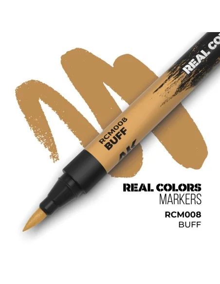 Real Colors Markers: BUFF - AK Interactive RCM008