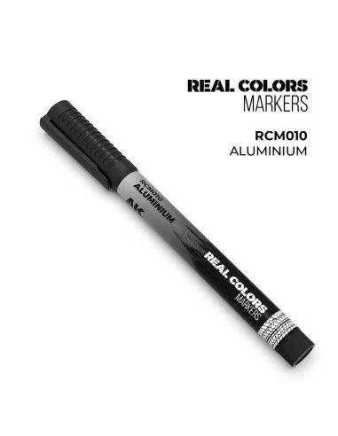 [NO_DESC] Real Colors Markers: ALUMINIUM - AK Interactive RCM010