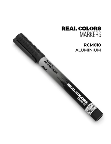 [NO_DESC] Real Colors Markers: ALUMINIUM - AK Interactive RCM010