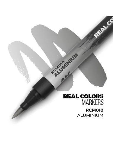 Real Colors Markers: ALUMINIUM - AK Interactive RCM010