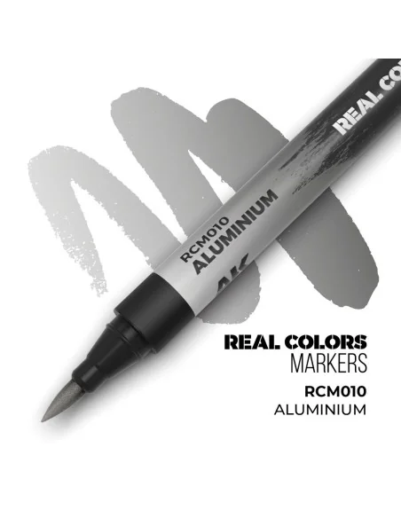 Real Colors Markers: ALUMINIUM - AK Interactive RCM010