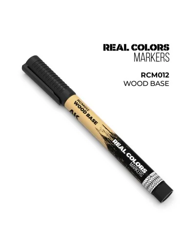 Real Colors Markers: WOOD BASE - AK Interactive RCM012