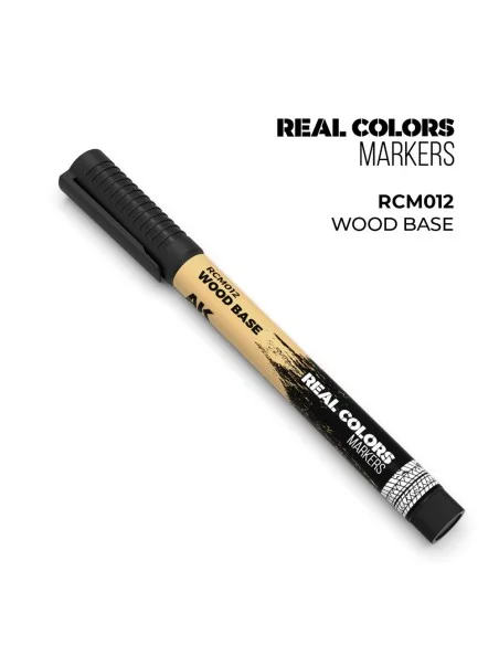 [NO_DESC] Real Colors Markers: WOOD BASE - AK Interactive RCM012