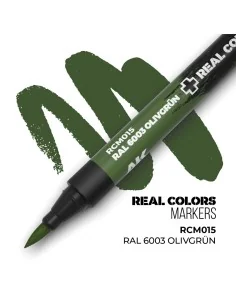 Real Colors Markers: RAL 6003 OLIVGRÜN - AK Interactive RCM015 2