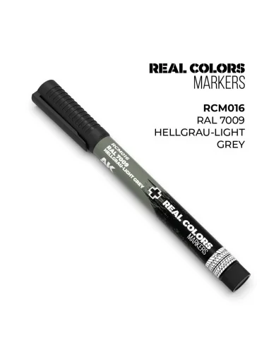 [NO_DESC] Real Colors Markers: RAL 7009 HELLGRAU-LIGHT GREY - AK In...