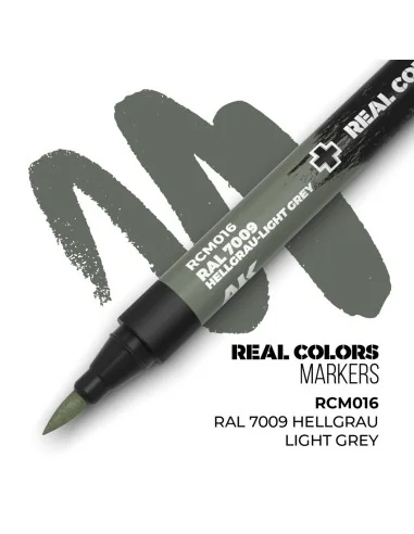 Real Colors Markers: RAL 7009 HELLGRAU-LIGHT GREY - AK Interactive ...