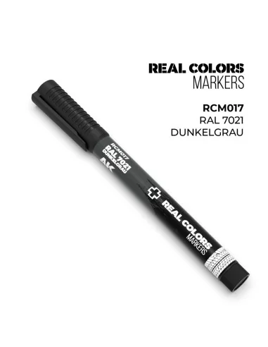 Real Colors Markers: RAL 7021 DUNKELGRAU - AK Interactive RCM017