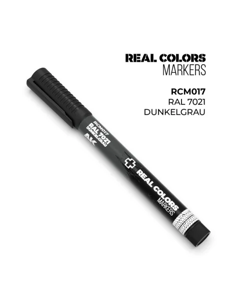 Real Colors Markers: RAL 7021 DUNKELGRAU - AK Interactive RCM017