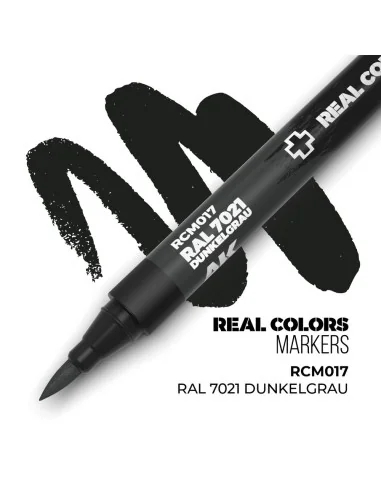 Real Colors Markers: RAL 7021 DUNKELGRAU - AK Interactive RCM017