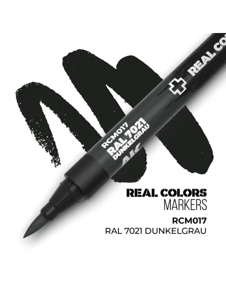 Real Colors Markers: RAL 7021 DUNKELGRAU - AK Interactive RCM017