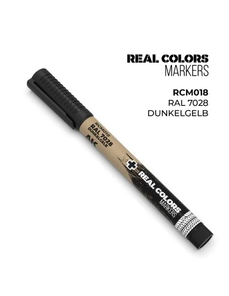 Real Colors Markers: RAL 7028 DUNKELGELB - AK Interactive RCM018