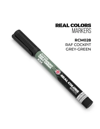 Real Colors Markers: RAF COCKPIT GREY-GREEN - AK Interactive RCM028
