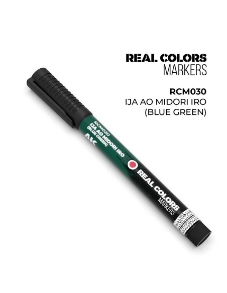 Real Colors Markers: IJA AO MIDORI IRO (BLUE GREEN) - AK Interactiv...