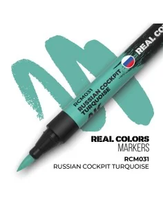 Real Colors Markers: RUSSIAN COCKPIT TORQUOISE - AK Interactive RCM031 2