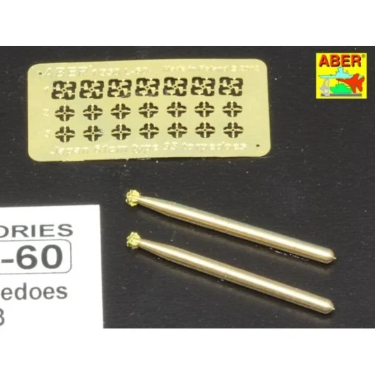Japan torpedoes Type 93, 1/350 - Aber Models RE-350 L60 Japan torpedoes Type 93, 1/350 - Aber Models RE-350 L60