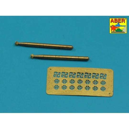 Japan torpedoes Type 93, 1/350 - Aber Models RE-350 L60 Japan torpedoes Type 93, 1/350 - Aber Models RE-350 L60