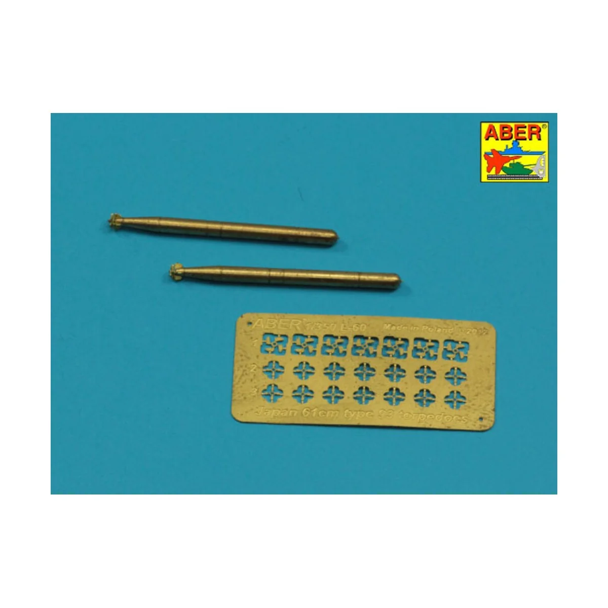 Japan torpedoes Type 93, 1/350 - Aber Models RE-350 L60 Japan torpedoes Type 93, 1/350 - Aber Models RE-350 L60