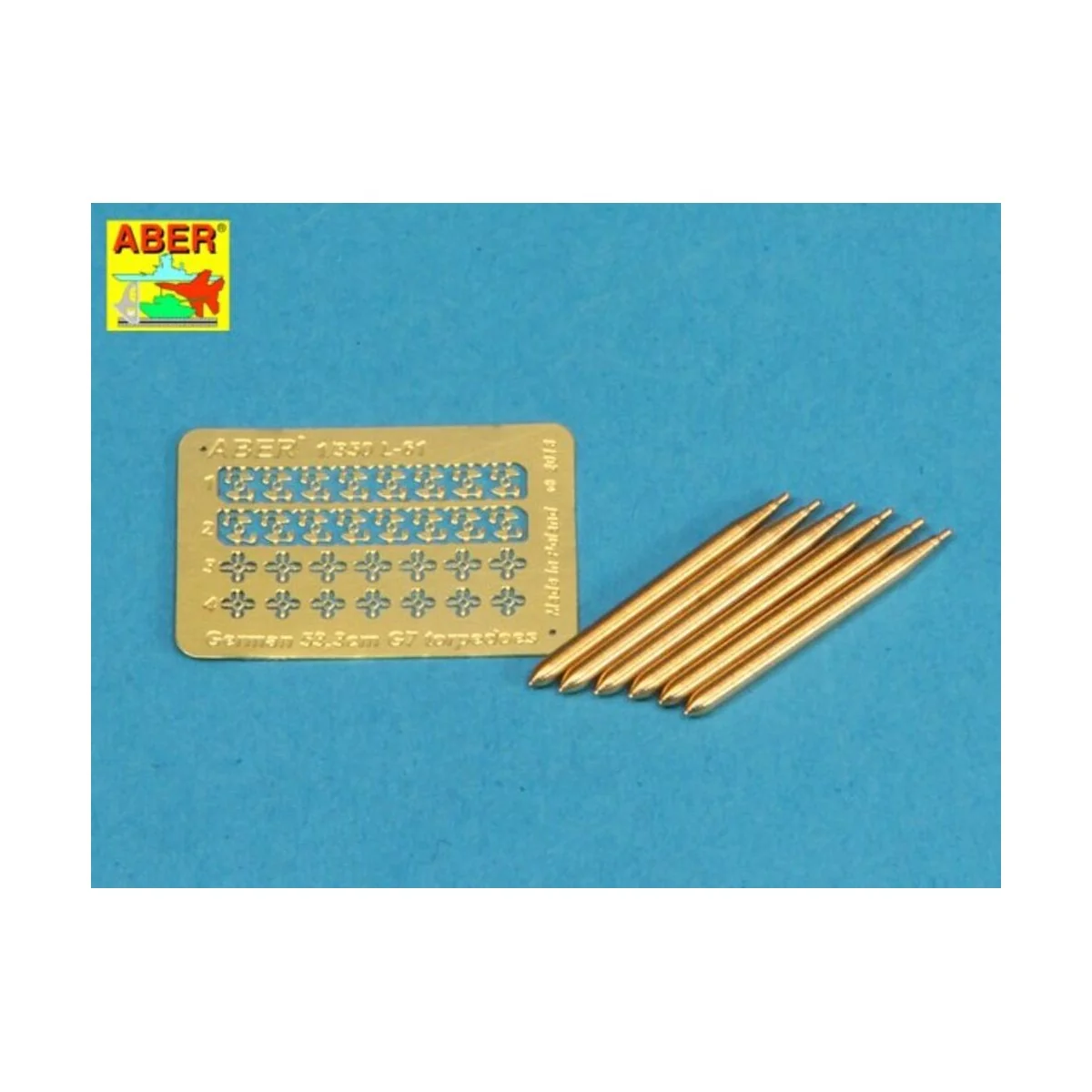 German torpedoes, 1/350 - Aber Models RE-350 L61