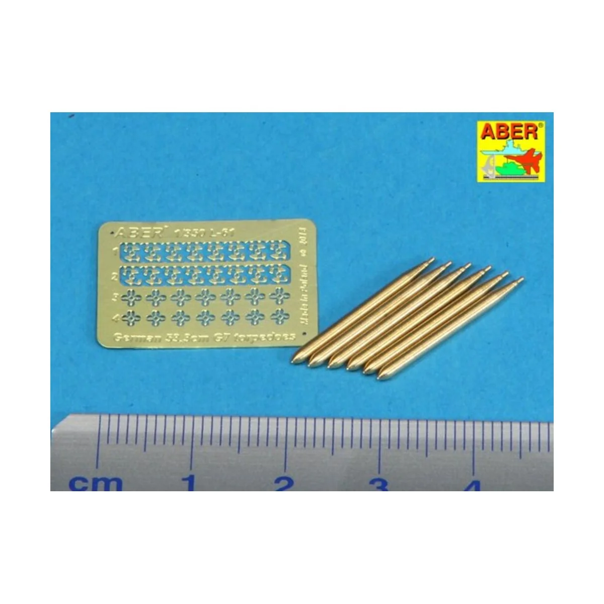 German torpedoes, 1/350 - Aber Models RE-350 L61