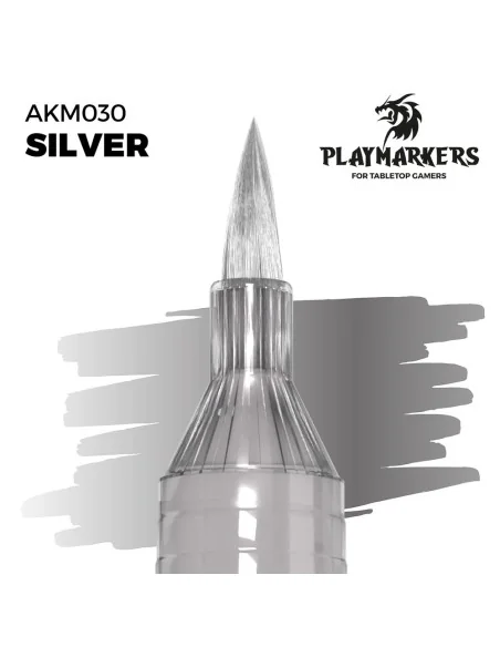 Playmarker Silver - AK Interactive AKM030