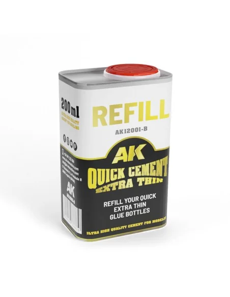 REFILLQUICK CEMENT EXTRA THIN - AK Interactive AK12001-B