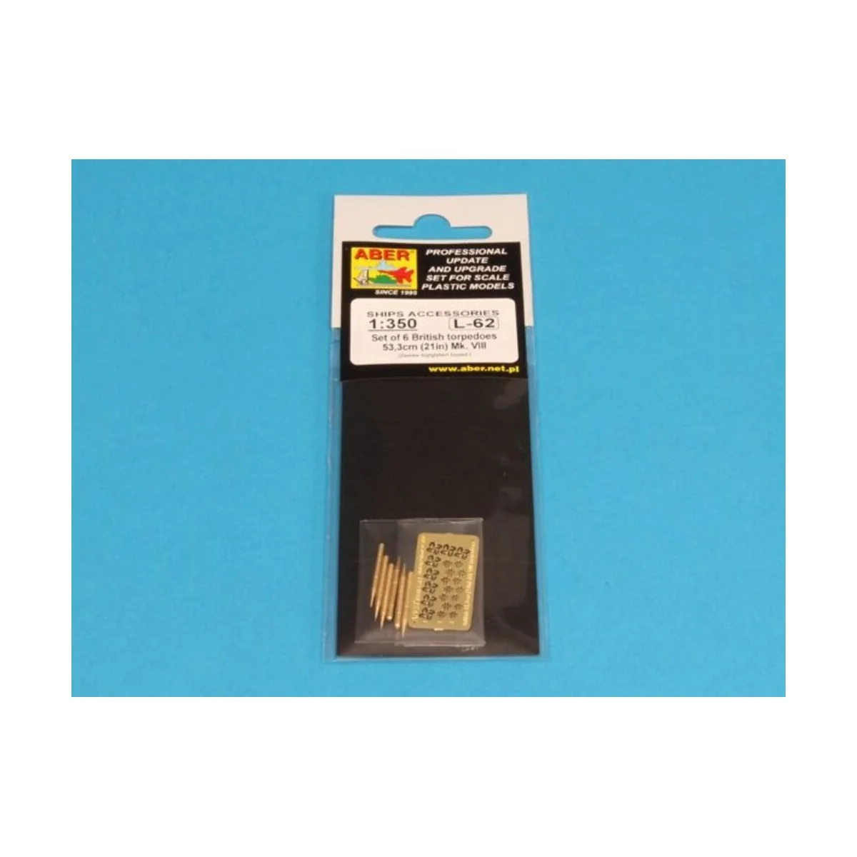 British torpedoes MK.VIII - Aber Models RE-350 L62