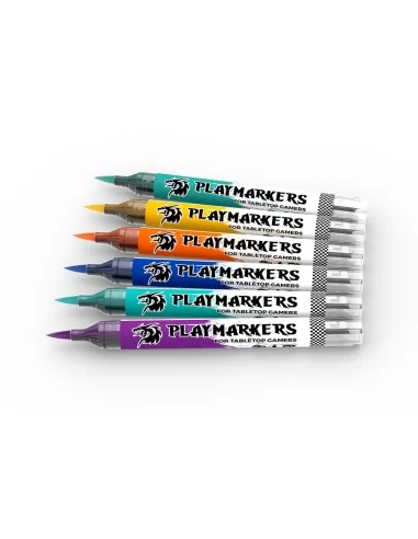 PLAYMARKERS SET - CLOTHES & ORNAMENTS (6 ref.) - AK Interactive AKM103