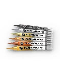 PLAYMARKERS SET - FULL METAL (6 ref.) - AK Interactive AKM105 2