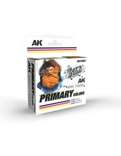 PRIMARY COLORS SET - AK Interactive AK16021