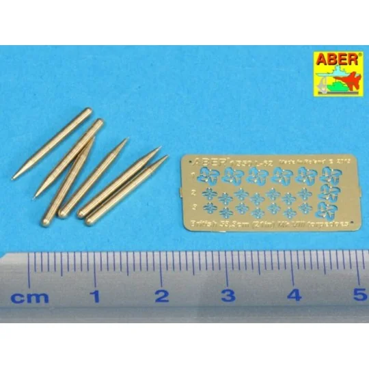 British torpedoes MK.VIII, 1/350 - Aber Models RE-350 L62