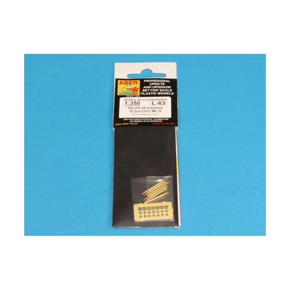 US torpedoes MK.15, 1/350 - Aber Models RE-350 L63