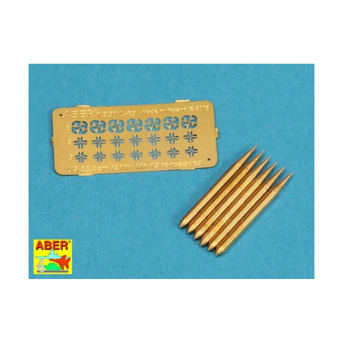 US torpedoes MK.15, 1/350 - Aber Models RE-350 L63