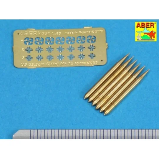 US torpedoes MK.15, 1/350 - Aber Models RE-350 L63