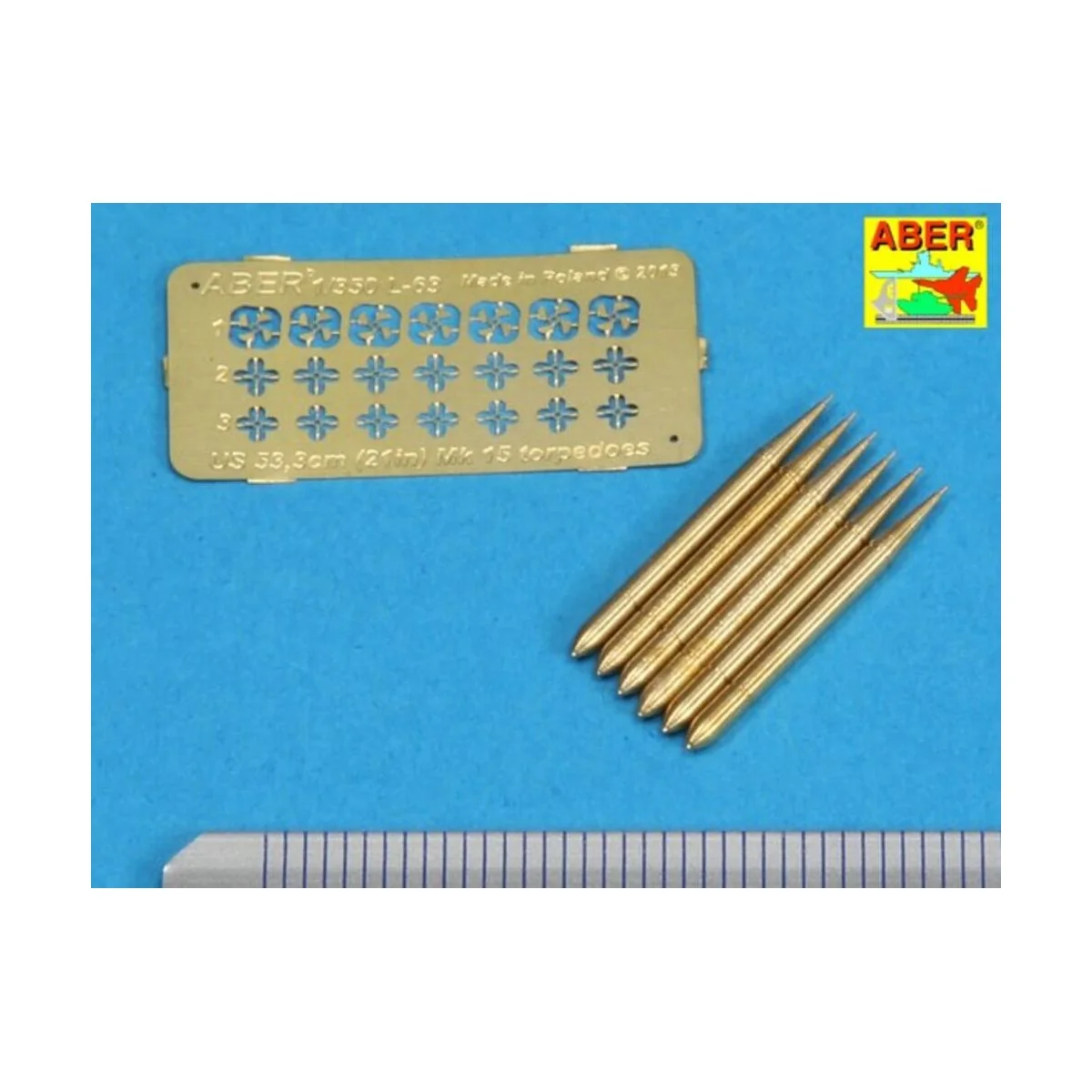 US torpedoes MK.15, 1/350 - Aber Models RE-350 L63