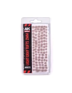 [NO_DESC] LIGHT GRAY - FANTASY TUFTS 2MM - AK Interactive AK8272
