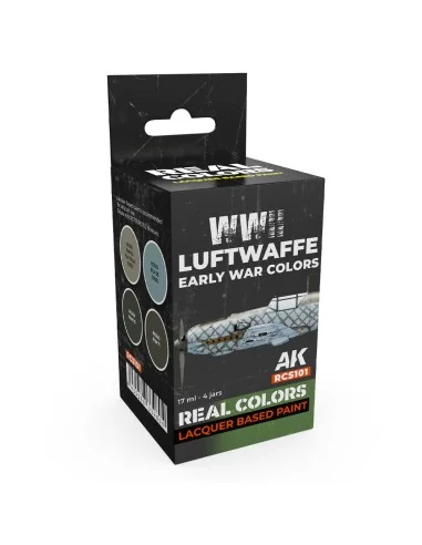 WWII Luftwaffe Early War Colors SET - AK Interactive RCS101