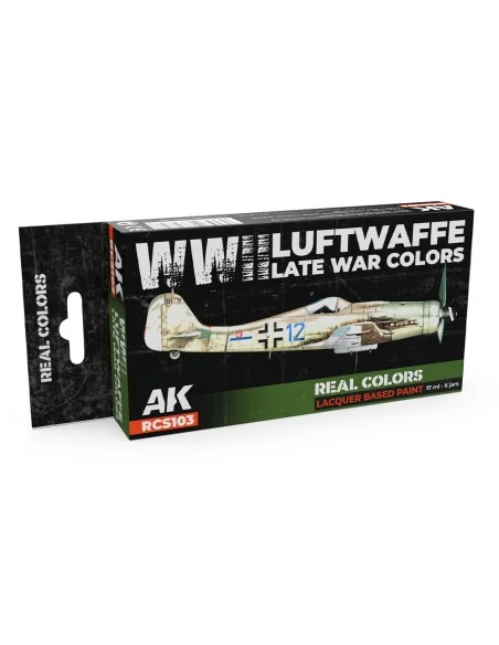 WWII Luftwaffe Late War Colors SET - AK Interactive RCS103